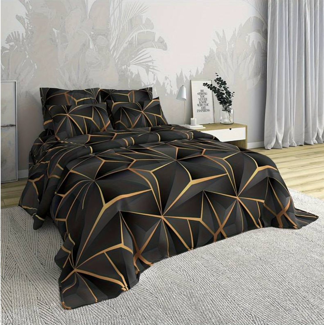 LZINA™ | Hilton Hotel-Style Microfiber Duvet Set