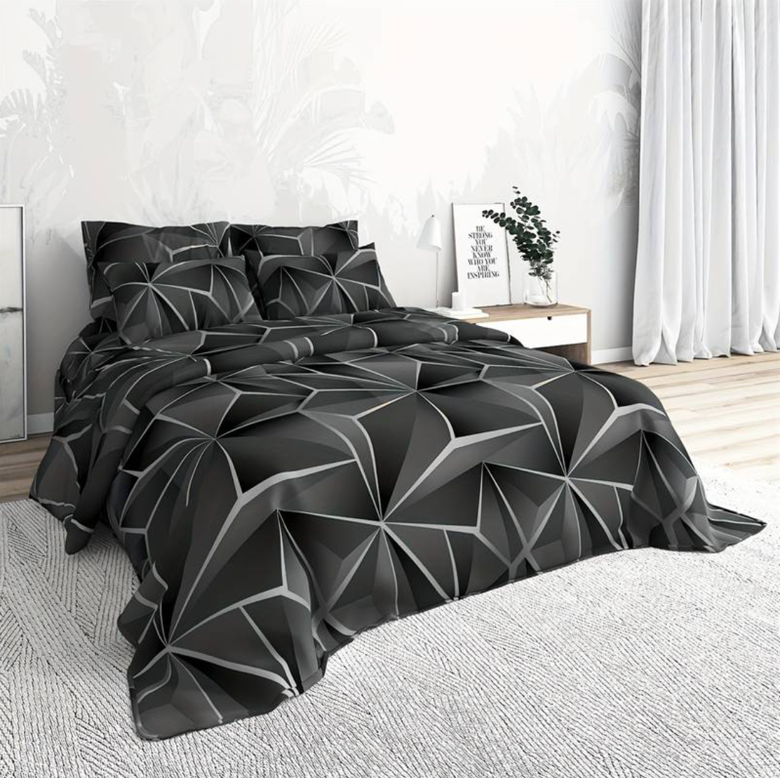 LZINA™ | Hilton Hotel-Style Microfiber Duvet Set