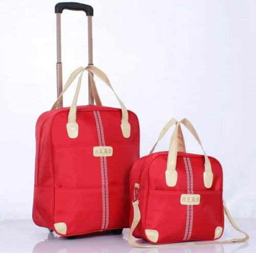 LZINA™ | 2 in 1 Trolley Traveling Bag with a boarding bag