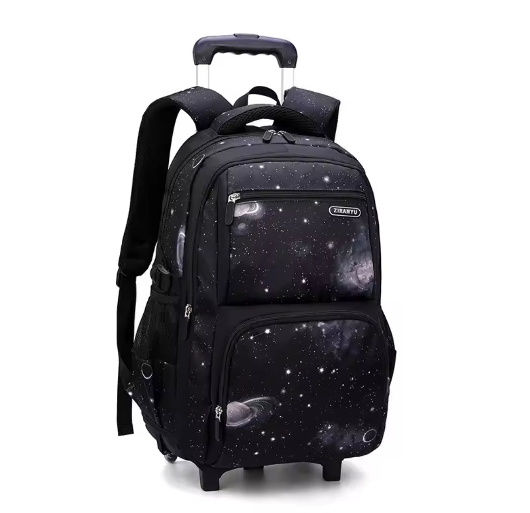 LZINA™ | Rolling Trolley School Backpack