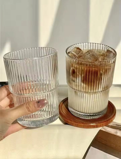 BowLift | 6Pc ribbed glasses