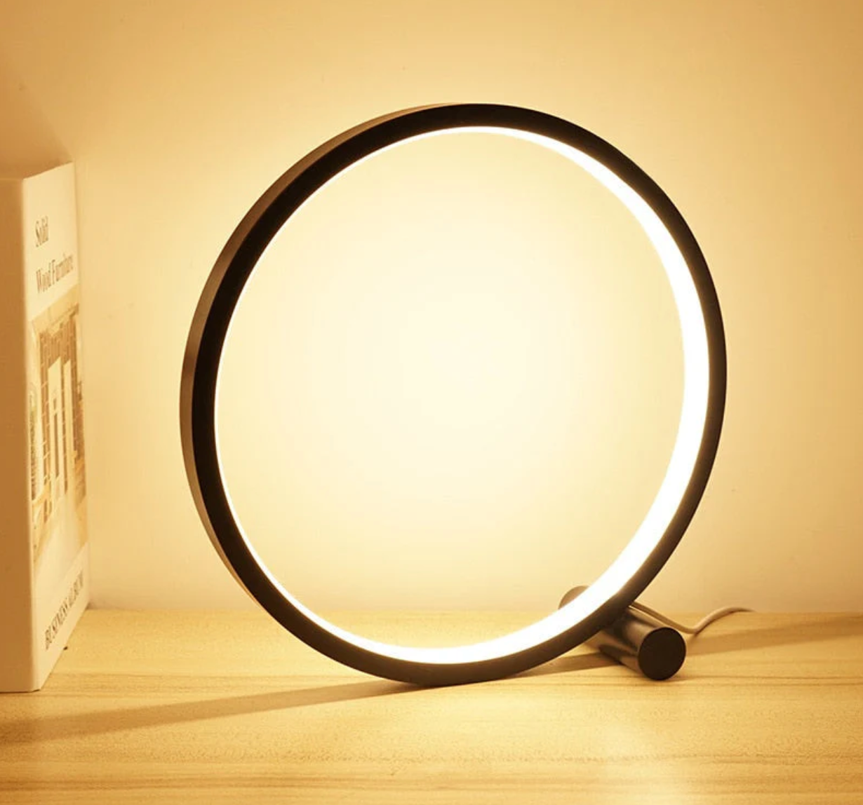 BowLift | Sleek Minimalist Table Lamp with Touch Control and Dimmable Lighting
