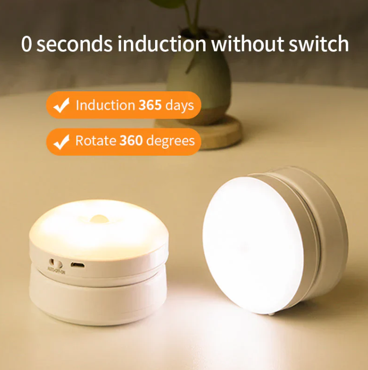 LZINA™ | Smart Motion Sensor Night Light – Energy Saving and Automatic