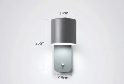 BowLift Modern LED Wall Lamps with Switch - Sleek Indoor Home Decor Lighting