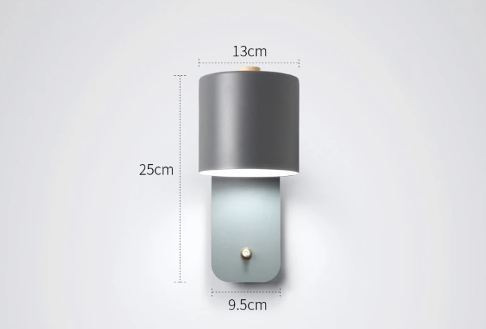 BowLift Frendor: Sleek Modern LED Wall Lamps with Switch for Indoor Home Decor Lighting