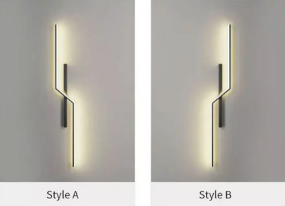 BowLift | Lines Creative LED Modern Minimalist Wall Lamp – Decorative Wall Lighting