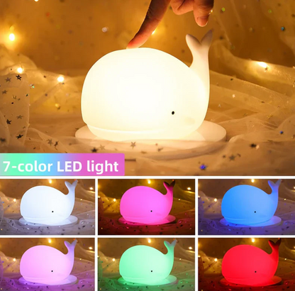 LZINA™ | Charming Color Changing Whale Night Light