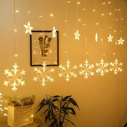 LZINA™ | Solar Moon Star Lamp LED String Lights Decoration