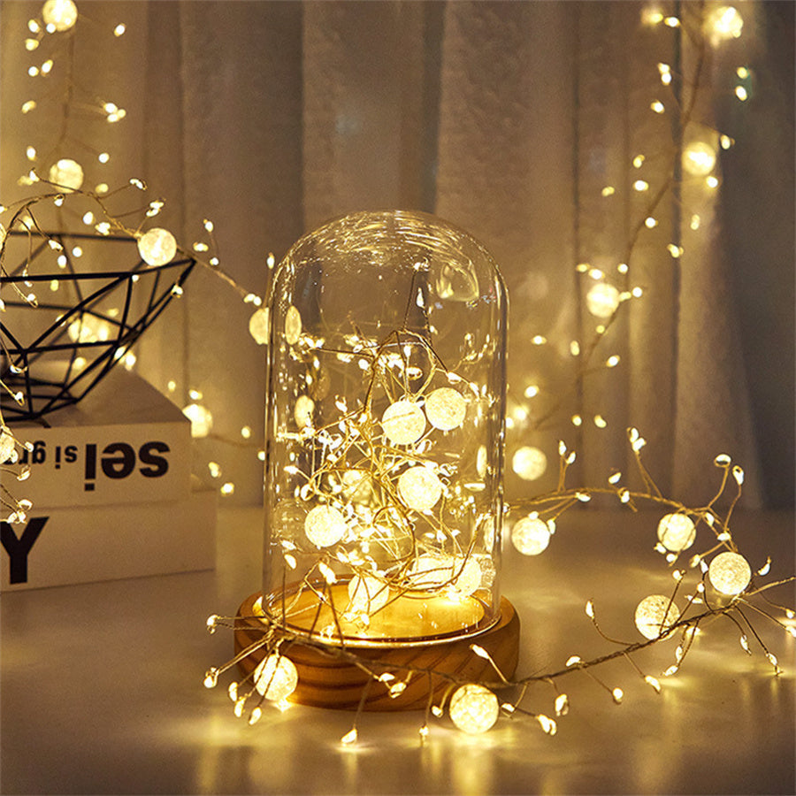 BowLift Fireworks Fairies Twinkle Cluster String Lights — Dazzling Sparkle for Party Decor