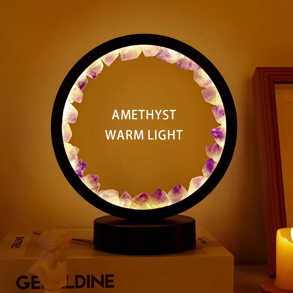 BowLift Healing Crystal Night Light — Soothing Glow for Tranquil Spaces