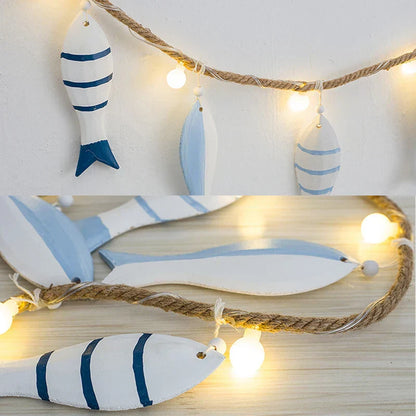BowLift Enchanted Fish String Lights — Whimsical Underwater Glow