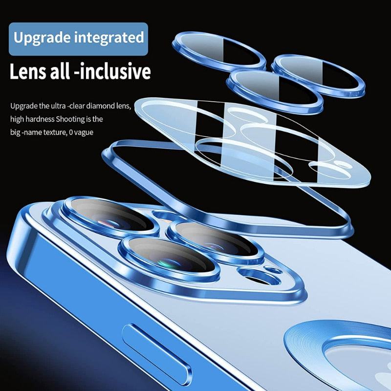 LZINA™ | Sky Clear Transparent Silicone iPhone Case