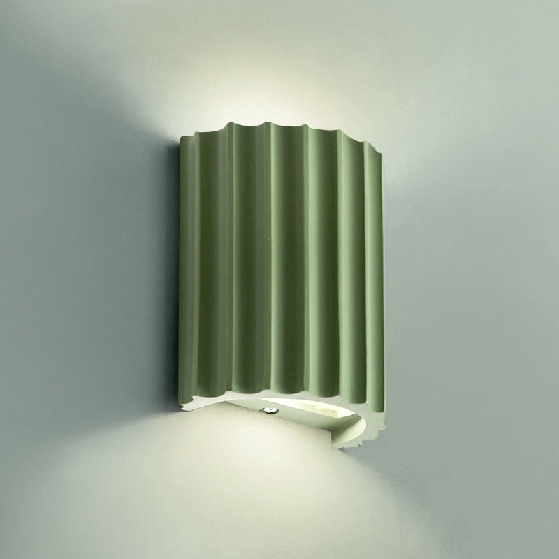 BowLift Folding Color Resin LED Wall Lamp - Sleek, Space-Saving Wall Light with Bright LED Illumination