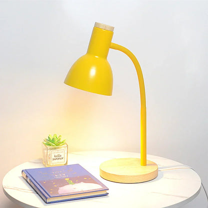 BowLift Moxie Nordic LED Desk Lamp — Autumn & Winter Lighting, Creative Wood & Iron Art