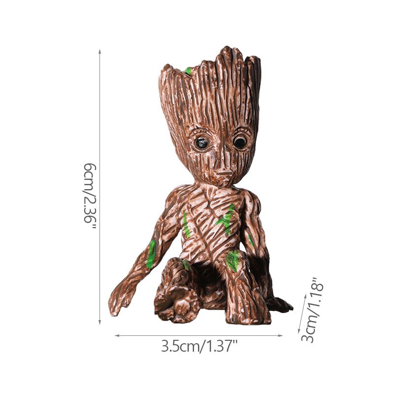 LZINA™ | Cartoon Large Miniature Figure: Playful Office Decoration