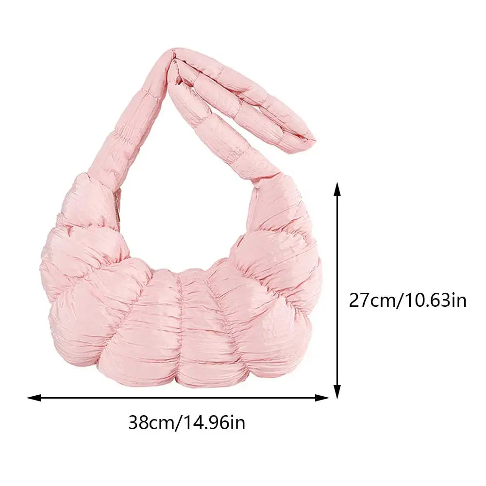LZINA™ | Puff Croissant Shoulder Bag