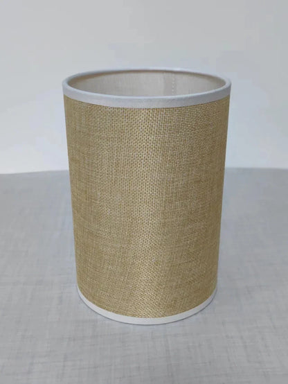 BowLift LinenGlow Linen Lampshade for Table Lamps - Soft Natural Linen Shade