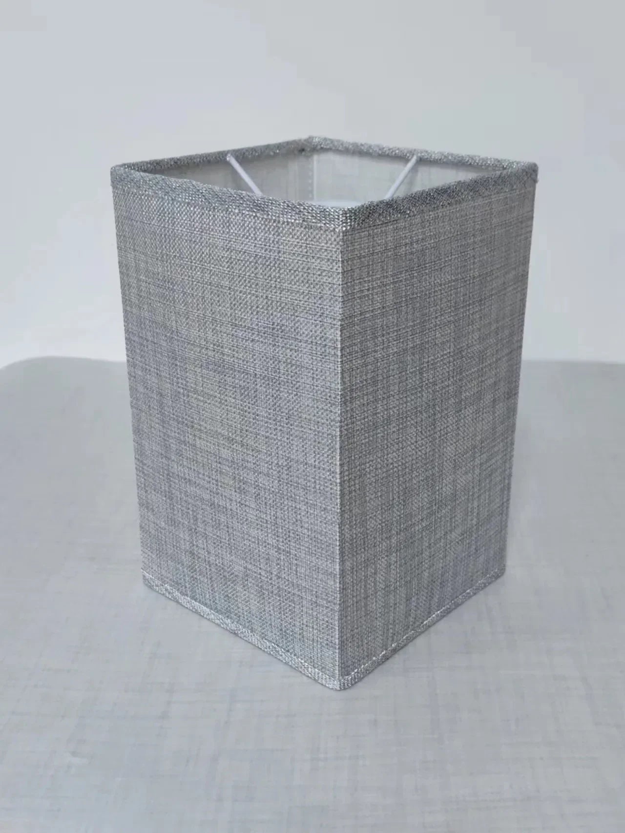 BowLift LinenGlow Linen Lampshade for Table Lamps - Soft Natural Linen Shade