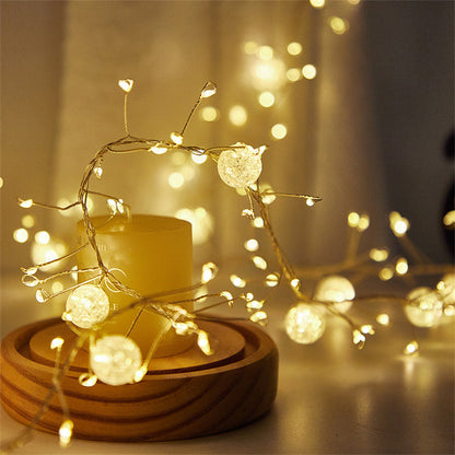 BowLift Fireworks Fairies Twinkle Cluster String Lights — Dazzling Sparkle for Party Decor