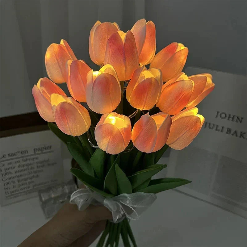LZINA™ | TulipGlow - Portable LED Tulip Night Light