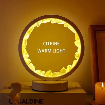 BowLift Healing Crystal Night Light — Soothing Glow for Tranquil Spaces