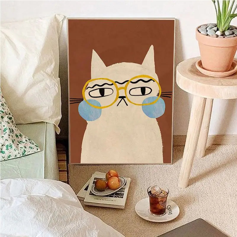 LZINA™ | Vintage Cartoon Canvas Art