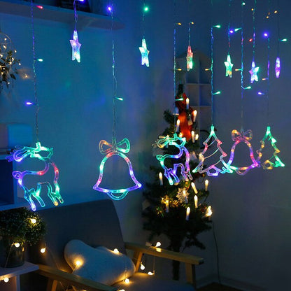 LZINA™ | Solar Moon Star Lamp LED String Lights Decoration