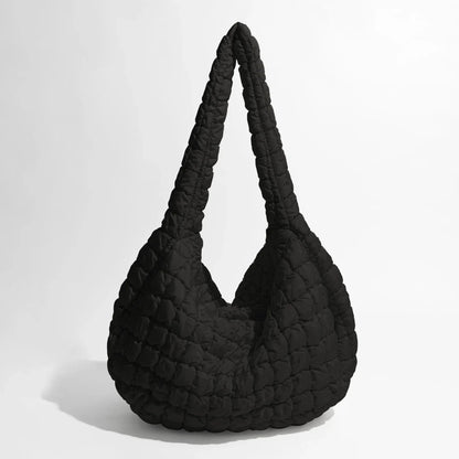 LZINA™ | Cross Quilt X-Large Shoulder Bag