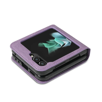 BowLift | Leather Wallet Case for Samsung Galaxy Z Flip Series