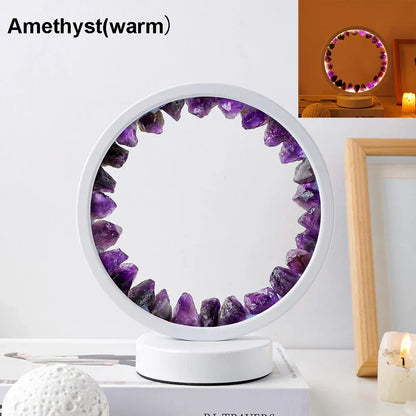 BowLift Healing Crystal Night Light — Soothing Glow for Tranquil Spaces