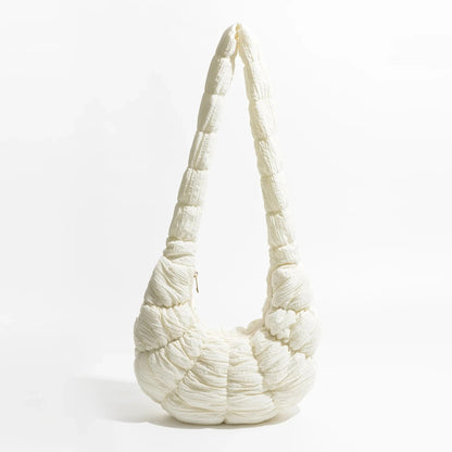 LZINA™ | Puff Croissant Shoulder Bag
