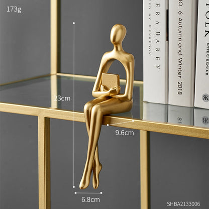 LZINA™ | Modern Figurines Abstract Home Decor Sculpture