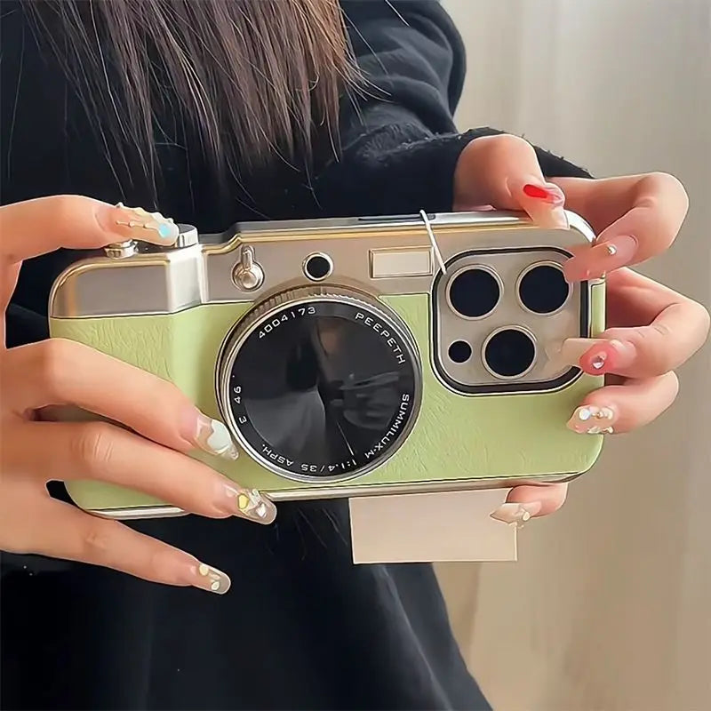 LZINA™ | Retro Bluetooth Camera iPhone Case