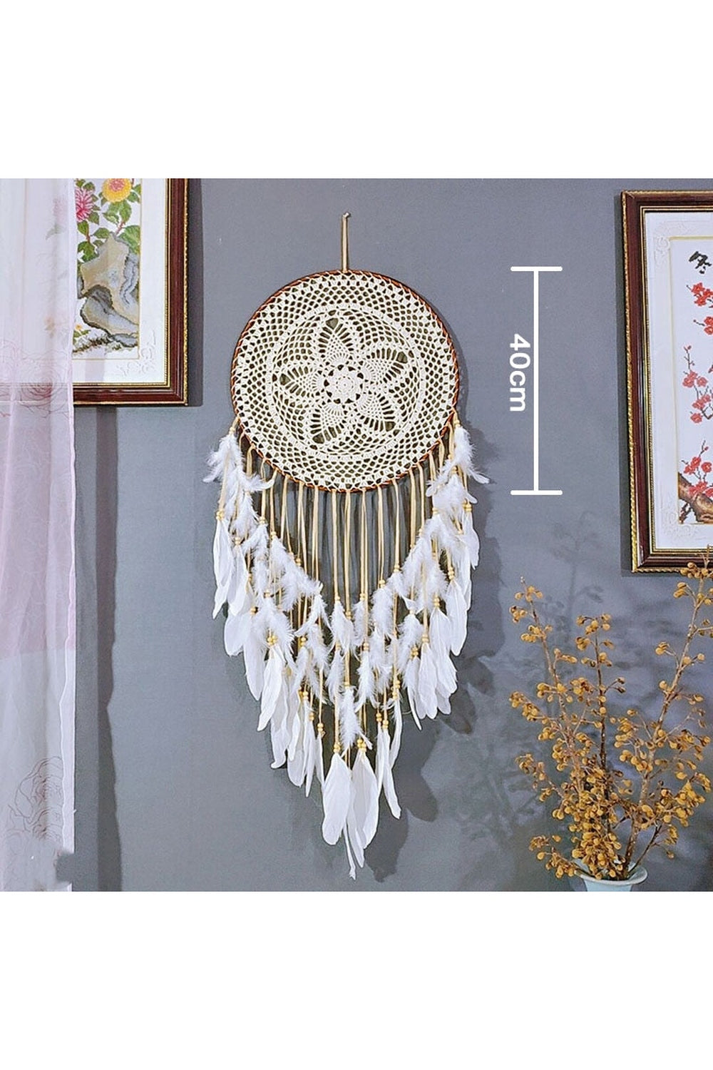 LZINA™ | Large Dreamcatcher Decorative Piece