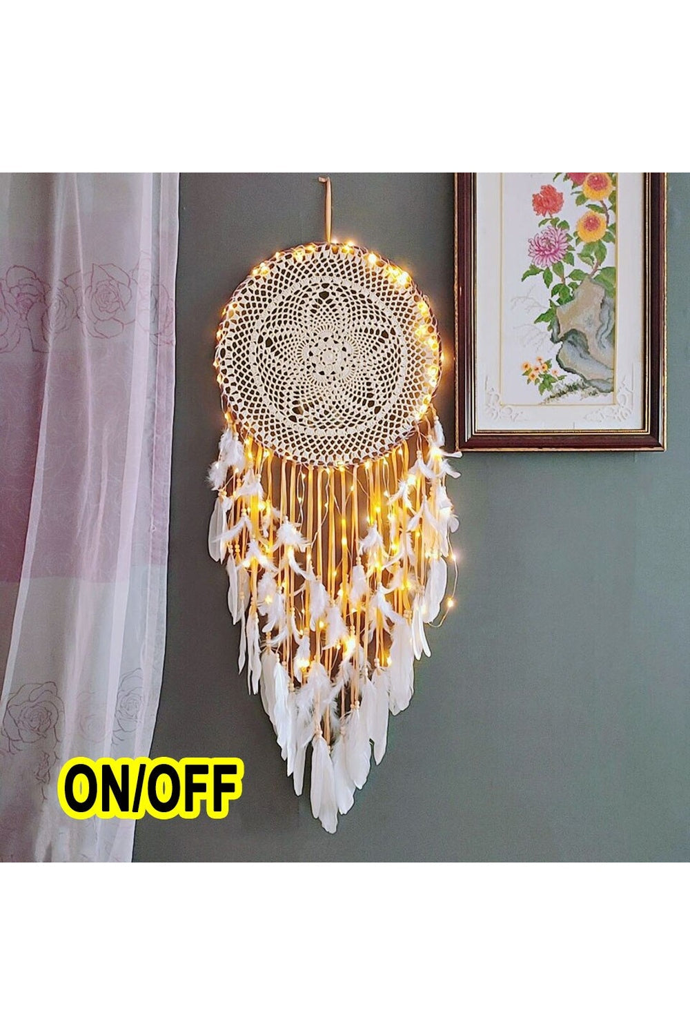 LZINA™ | Large Dreamcatcher Decorative Piece