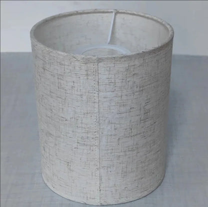 BowLift LinenGlow Linen Lampshade for Table Lamps - Soft Natural Linen Shade