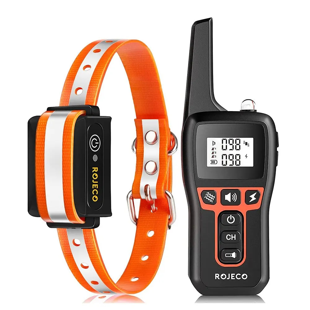 BowLift | 1000m Waterproof Dog Training Collar | Rechargeable, Remote Control & Adjustable for Small, Medium, and Large Dogs