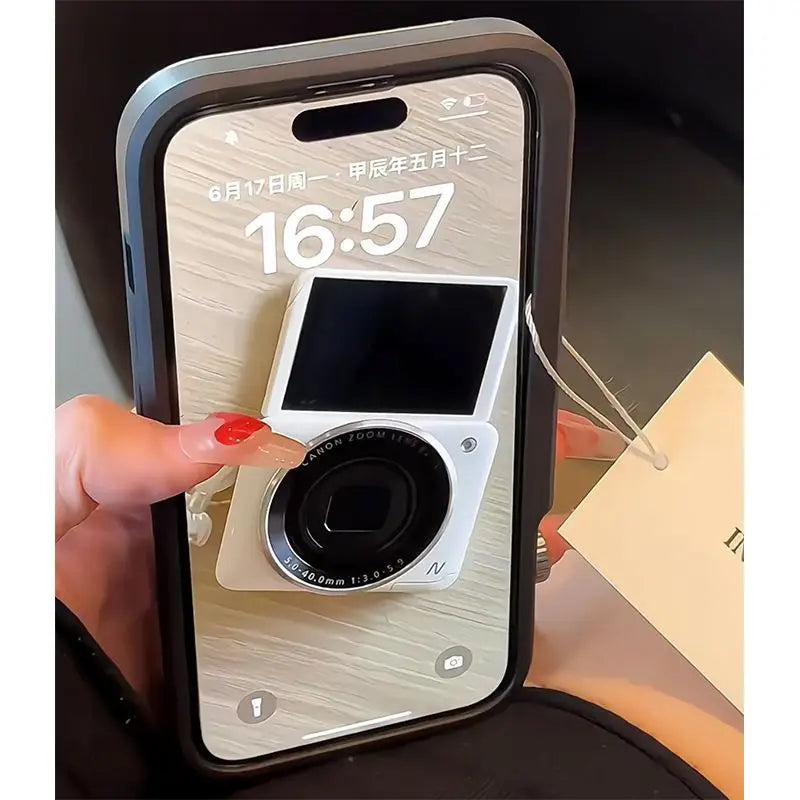 LZINA™ | Retro Bluetooth Camera iPhone Case