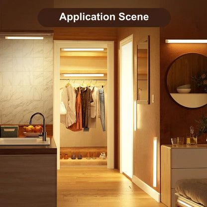 BowLift Motion-Sensor LED Night Light — USB-Rechargeable Wireless Lamp for Safe, Hands-Free Illumination