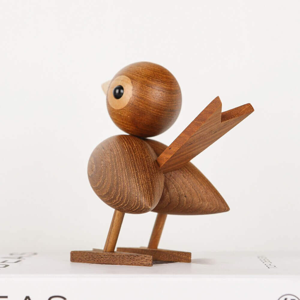 LZINA™ | A little bird told me, Nordic wooden ornament