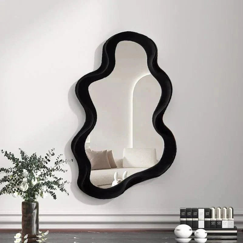 LZINA™ | Spiegelia Decorative Cloud-Shaped Mirror - for Living Room, Bedroom & Bathroom