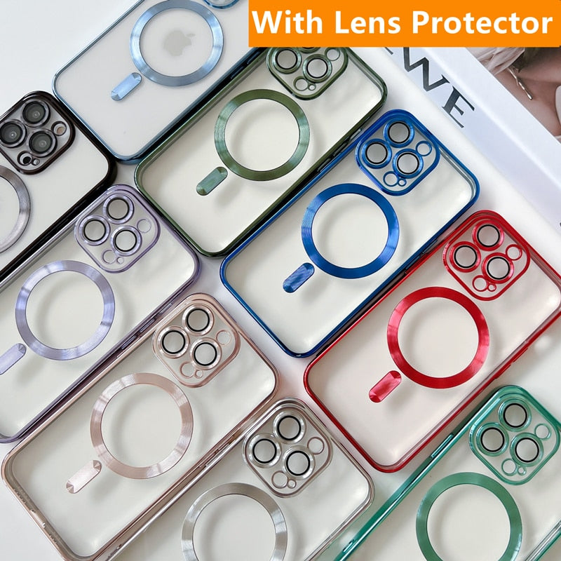 LZINA™ | Sky Clear Transparent Silicone iPhone Case