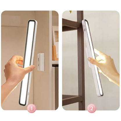 BowLift Rechargeable Magnetic Desk Lamp — Cordless LED Light with Magnetic Mount