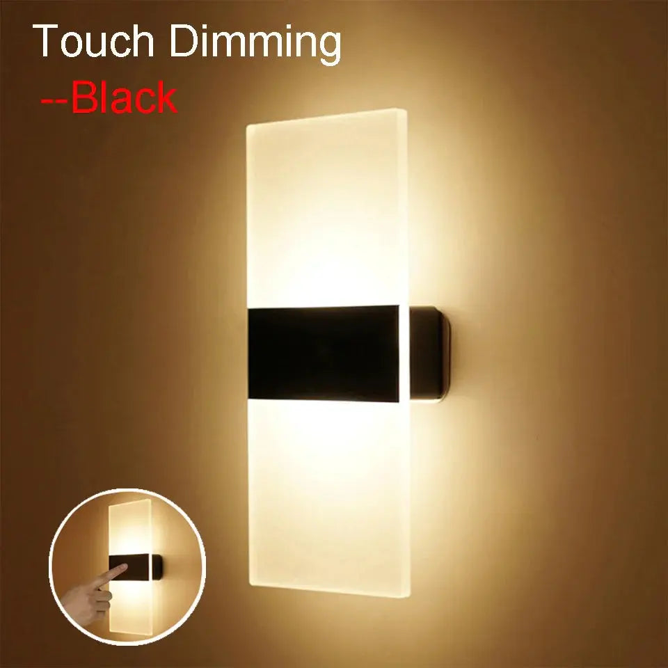BowLift Éclatante — Premium Touch Panel Wall Light, USB Rechargeable