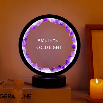 BowLift Healing Crystal Night Light — Soothing Glow for Tranquil Spaces