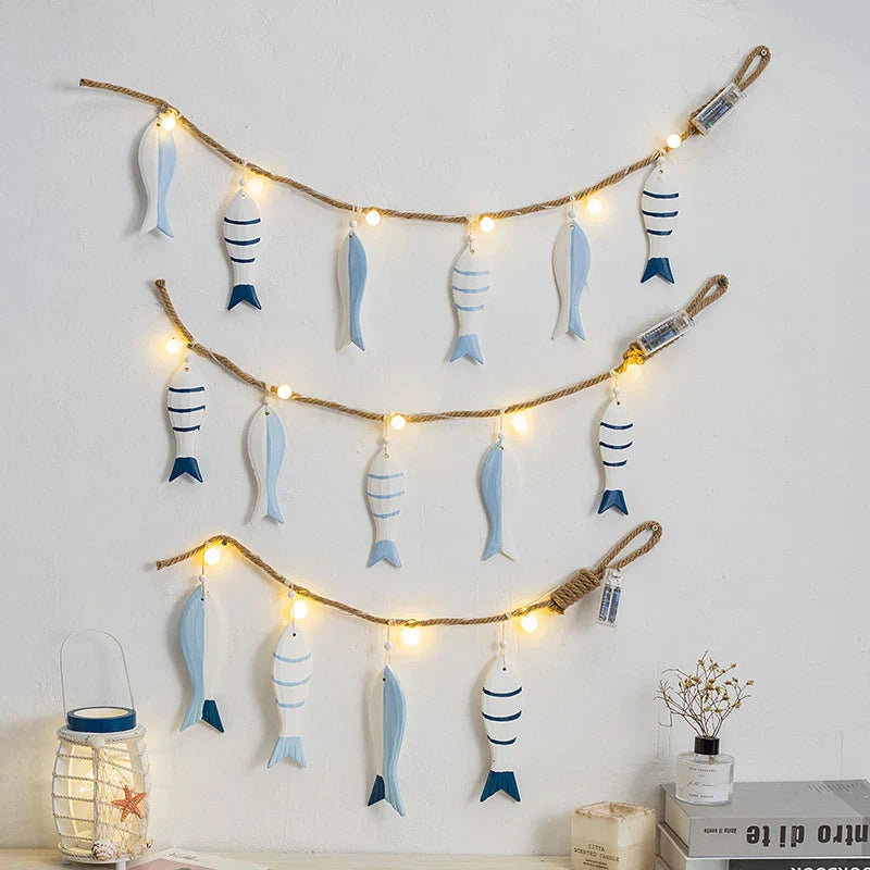BowLift Enchanted Fish String Lights — Whimsical Underwater Glow