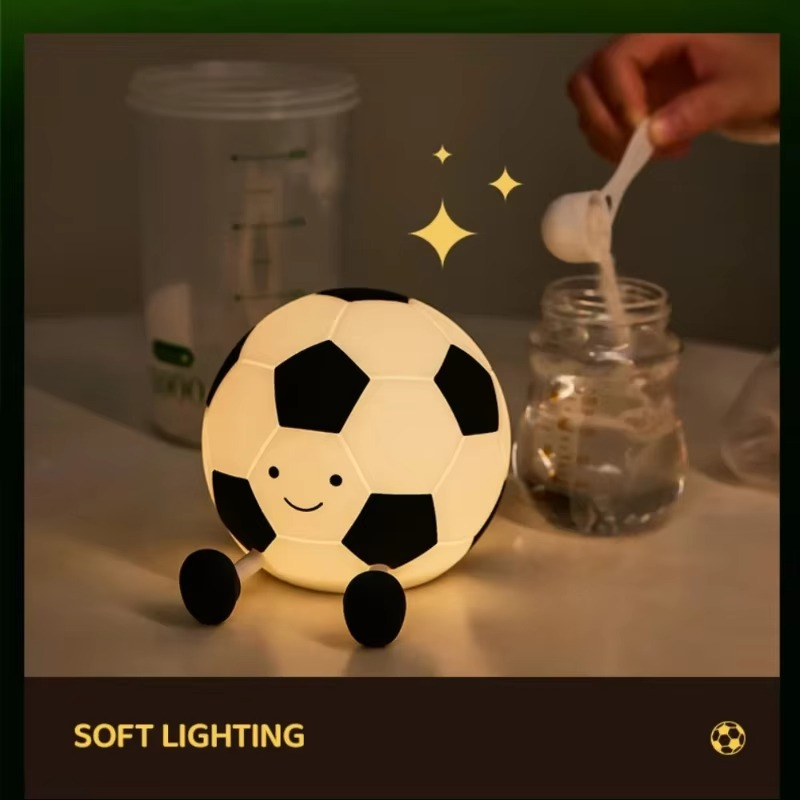 LZINA™ | Rechargeable Football Night Light with 3-Level Dimming