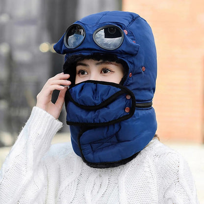 LZINA™ | Polar Vision Thermo Windproof Face Covering Beanie