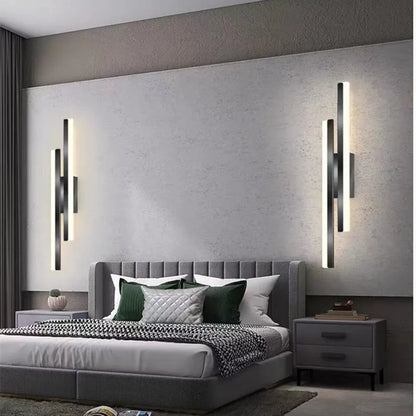 BowLift DoubliGlow: Sleek Minimalist Modern LED Wall Light