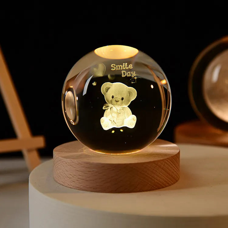 BowLift Glow 3D Crystal Night Lights – Unique, Eye-Catching Gifts for Any Occasion
